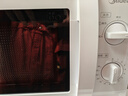 美的（Midea）快捷微波炉 家用小型 360°转盘加热 旋钮操控 易洁内胆（M1-L213B） 实拍图