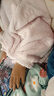 戴维贝拉（DAVE＆BELLA）冬季新款珊瑚绒宝宝家居服套装女童衣服儿童睡衣两件套童装 粉色【现货】 120 cm（建议身高110-120cm） 实拍图