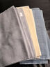 京东京造 90g纯棉7A级抗菌毛巾 A类柔软吸水新疆长绒棉洗脸大面巾单条浅灰 实拍图
