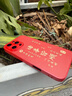 ALittleFlower适用苹果16promax手机壳iphone保护套全包超薄防摔小羊皮纹软壳新年创意国诸事皆顺潮男女款中国红 实拍图