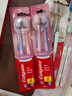 高露洁（Colgate）宽密柔多巴胺宽头牙刷2支 超软毛成人牙刷小头男士女士敏感牙龈 实拍图