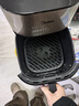 美的（Midea）小炎烤空气炸锅蒸烤一体上下双热源免翻面 可视窗口家用智能大容量6L金属内腔蒸汽嫩炸烤箱KZC6054 实拍图
