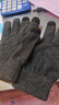 GRGN羊毛手套男女冬季户外时尚触屏防寒保暖加厚骑行开车针织毛线手套 实拍图