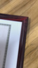 金隆兴营业执照框红纹实木A4挂墙摆台工商证书框架证件框奖状展示框 实拍图