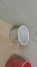 五月花脸盆水桶30cm3件套带盖加厚耐用宿舍泡脚家用储水桶洗衣洗车桶 实拍图