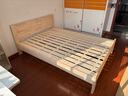 意米之恋橡胶木床实木床 主卧双人床 卧室家具 品质大板【包安装】1.5m*2m 实拍图