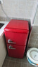 志高复古冰箱小型大容量家用租房电冰箱 化妆品网红冰箱冷藏冷冻一级能效小冰箱节能省电 72L【红色复古款】 实拍图
