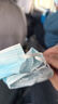 海氏海诺一次性医用外科口罩灭菌级白色100只 防尘成人口罩医用秋冬季保暖 实拍图