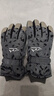 火炬人骑行手套触屏触屏皮手套男士冬季滑雪手套摩托电动车手套1161灰 实拍图
