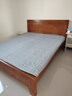 惠寻 京东自有品牌 床新中式全实木实木床1.5米单人床1.8米x2米双人床 床+环保棕垫 1800mm*2000mm框架结构 实拍图