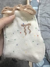 【单双低至1.29】袜子女中筒袜木耳边蝴蝶结点子纱可爱百搭堆堆袜 直播专享(随机颜色) 1双 实拍图
