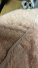 蕉内【王一博同款】绒绒5系珊瑚绒睡衣男女士秋冬季小围脖家居服套装 【女士】蜜桃粉渐层 2XL 实拍图