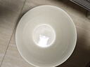 奶油螺纹陶瓷家用面碗斗笠碗高级感拉面碗麻辣烫螺蛳粉碗大号汤碗 8英寸喇叭面碗1个 实拍图