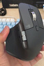 罗技（Logitech）大师系列 MX Master 3S 菁英版 无线蓝牙鼠标  办公静音鼠标 人体工学 石墨黑 无线接收器需另购买 实拍图