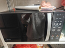 美的家用微波炉烤箱一体机平板式20升 光波炉 微烤一体机双模烧烤 智能解冻 微波杀菌 12大菜单 c20 实拍图