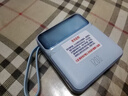 HUAWULIKE国家3C认证【120W快充】充电宝20000毫安自带线可上飞机小巧便携大功率大容量超薄移动电源适用 【3C认证】蓝色丨旗舰版丨国产电芯丨普通快充 20000毫安丨可上飞机丨智能控温丨 实拍图