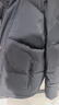 京东京造羽绒服男鸭绒加厚防寒工装面包服短款冬季外套衣服 黑色 XL 实拍图