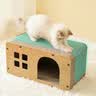 梵都宠舍猫抓板瓦楞纸双层设计猫玩具猫房子猫窝 实拍图