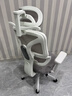 科润人体工学椅子护腰电脑椅家用舒适久坐电竞椅子男生可躺办公室座椅 定型乳胶白-3级气杆-4D扶手-155°无极后躺 155-180度(含) 可旋转可升降扶手 +尼龙脚 实拍图