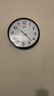 康巴丝（Compas）挂钟客厅2025款简约办公日历钟表石英钟表挂墙时钟 3158黑色直径35cm 实拍图