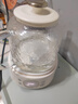 小熊（Bear）全玻璃养生壶 纯玻璃多功能恒温壶 办公室轻音炖煮花茶 1L YSH-J10D1 实拍图