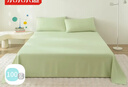 京东京造 小京研床单单件 100g轻柔丝滑 A类磨毛床罩 150x210cm 芽绿 实拍图