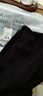 婧麒（JOYNCLEON）孕妇裤冬季加绒外穿休闲运动裤托腹卫裤高端欧棉黑色XL Jyk171629 实拍图