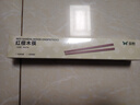 双枪红檀木筷子天然抗菌木筷 家用实木无漆无蜡筷子餐具套装10双 实拍图