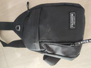 【运动腰包】跑步包男休闲斜挎包手机包防泼水健身包 黑色 实拍图
