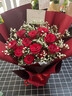 莱一刻情人节鲜花速递玫瑰礼盒花束表白送女友生日礼物全国同城配送 11朵红玫瑰花束 实拍图
