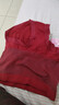 高腰无痕舒适收腹裤蚕丝底裆轻塑裤塑身提臀内裤女 红色 XL 【推荐120-140斤】 实拍图