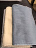 京东京造 90g纯棉7A级抗菌毛巾 A类柔软吸水新疆长绒棉洗脸大面巾单条浅灰 实拍图