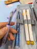 点石制笔时空舱不溅墨细尖钢笔正姿F尖小学生三年级书法练字专用日常钢笔7154紫杆【魔液可擦蓝】 实拍图
