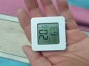 温湿度计婴儿房室内家用车内电子温湿度计迷你便携高精度传感器可壁挂 智能温湿度计-白色小巧*1 实拍图