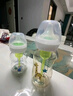 布朗博士防胀气奶瓶套装新生儿专用(0-3月玻璃150ml+3-6月玻璃270ml)萌兔 实拍图