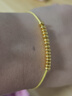 御邪足金999光面算盘珠隔断珠黄金垫片DIY手串手链金配饰 算盘珠:约0.03g（预售） 实拍图