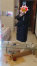鸭鸭（YAYA）羽绒服女士中长款过膝冬装连帽时尚2024冬季加厚极寒保暖外套MY YE3B600692H-黑色 S 实拍图