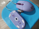 罗技（G）G304 LIGHTSPEED无线鼠标 游戏鼠标 轻质便携 鼠标宏 绝地求生FPS英雄联盟吃鸡 生日礼物 紫色 实拍图