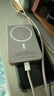 Zokd【国家3C认证】MagSafe磁吸充电宝适配苹果17iPhone移动电源20W超级快充大容量超薄小巧便携无线 钛金色【20000M丨20W快充】 新3C认证·可上飞机高铁【所有手机通用】 实拍图