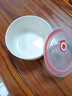 带盖泡面碗陶瓷保鲜碗 学生微波炉专用沙拉碗卡通泡面碗 保鲜碗6寸（花色随机） 实拍图