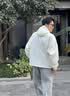 李宁加绒防风防泼水运动风衣男子春秋百搭宽松运动外套AFDVJ15 实拍图