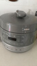 美的（Midea）品牌官方0涂层精钢厚釜70KPa电压力锅5L双胆全自动智能预约家用煲汤煮饭煲MY-C5856G高压锅4-6人 实拍图