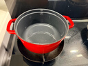 卡罗特珐琅锅铸铁锅家用送礼乔迁礼物炖锅炖盅砂锅汤锅不粘锅煮锅 24cm 实拍图