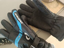 冬季男女加绒加厚电动车摩托车骑行防风寒防水防冻保暖手套户外滑雪保暖手套 【加绒加厚】炫彩蓝色 实拍图