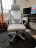锦汐 电脑椅家用办公椅子靠背人体工学椅学习转椅老板座椅游戏电竞椅 【二代升级款】白框灰网+乳胶 实拍图