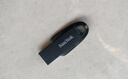 闪迪（SanDisk）256GB USB3.2 U盘 CZ550黑色 读速100MB/s 安全加密 数据恢复 学习办公电脑车载 高速大容量优盘 实拍图