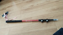 探路者喀纳登山杖手杖碳素碳纤维可伸缩超轻户外徒步便携爬山棍 燎原红 实拍图