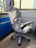 朗域轩品人体工学电竞椅人工力学座椅久坐护腰宿舍游戏电脑椅子可躺写字椅 【升级四向腰托】蝶翼白丨乳胶-4级气杆 120-155度(含) 联动扶手 四向腰托 实拍图