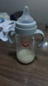 爱得利（evorie） 玻璃奶瓶 宽口径带保护套带手柄奶瓶 婴儿奶瓶240ml（6个月+） 实拍图
