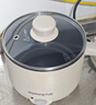 九阳（Joyoung）多功能锅电热锅小煮锅电蒸锅火锅锅学生宿舍电煮锅1-2人1.8L泡面电火锅HG18-G266C【蒸笼款】 实拍图